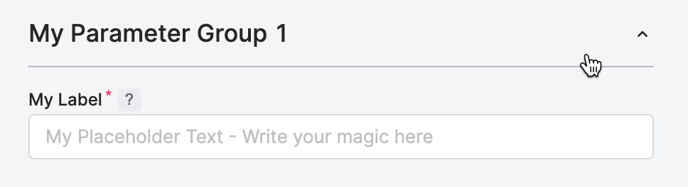 quote item input group expanded
