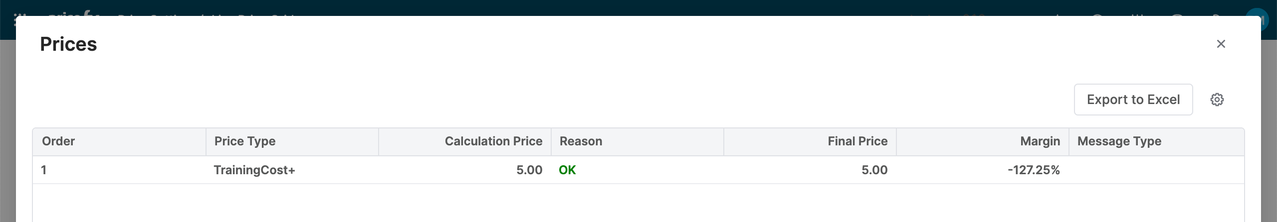 lpg result no parameter prices