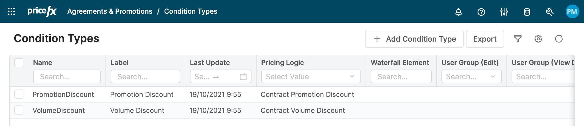 contract term type list