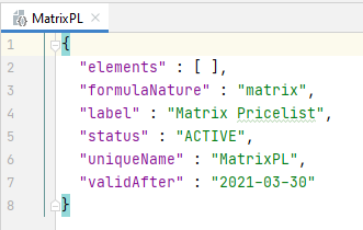MatrixPL FormulaNature
