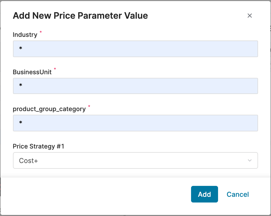 pp strategy add record data